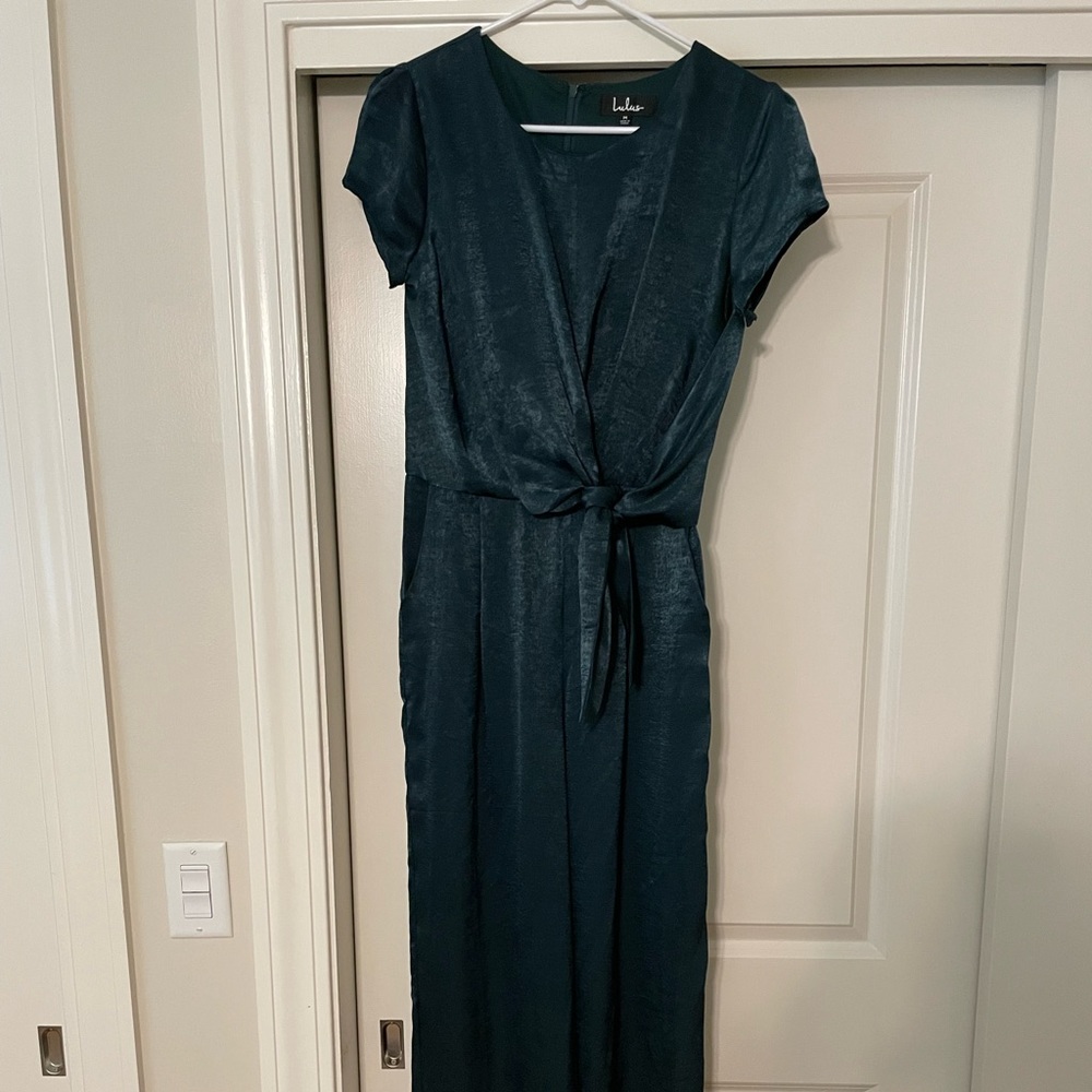 Dark green Lulu Jumpsuit